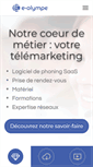 Mobile Screenshot of e-olympe.com